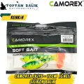Camorex JXJ15 10cm 4lü İğneli Silikon Balık (Renk: H)