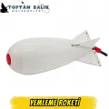 Profesyonel Beyaz Yemleme Roketi (Spomb Tipi)