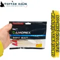 Camorex TW125 Silikon Yem - 12.5cm 10gr (Renk-006 Kırmızı Kafa)