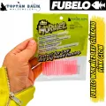 Fubelo Wormiez LRF Silikon Yemi - Pink Glow (5.2 cm / 18 Adet)