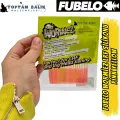 Fubelo Wormiez LRF Silikon Yemi - Pink Yellow (5.2 cm / 18 Adet)
