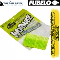 Fubelo Wormiez LRF Silikon Yemi - Yellow UV (5.2 cm / 18 Adet)