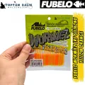 Fubelo Wormiez LRF Silikon Yemi - Yellow Orange (5.2 cm / 18 Adet)