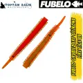 Fubelo Grubiez LRF ve Spin Silikon Yemi - Fire Tiger UV 7cm (BM-91 FT)