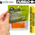 Fubelo Wormiez LRF Silikon Yemi - Yellow Orange (5.2 cm / 18 Adet)
