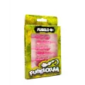 Fubelo Fubelorm Kokulu Orak Kuyruk LRF Silikon Yemi - White Pink Glow 60mm (BM-600 WPG)