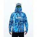 Fubelo Pro Drift Deep Performance Teknik Outdoor ve Bisiklet Tişörtü - Mavi (2XL Beden)