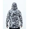 Fubelo Pro Drift Gravel Performance Teknik Outdoor ve Bisiklet Tişörtü - Gri (2XL Beden)