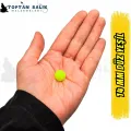 Fosforlu Yeşil Sazan Balık Boncuğu 14 mm (İç Çap: 2.5 mm) - 500 Gr Paket