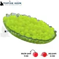 Fosforlu Yeşil Sazan Balık Boncuğu 11 mm (İç Çap: 5 mm) - 500 Gr Paket