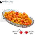 Sarı-Turuncu Sazan Balık Boncuğu 11 mm (İç Çap: 5 mm) - 500 Gr Paket