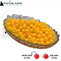 İthal Camgöz Sarı Sazan Balık Boncuğu 10 mm (İç Çap: 3.5 mm) - 500 Gr Paket
