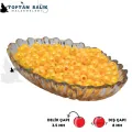 İthal Camgöz Sarı Sazan Balık Boncuğu 8 mm (İç Çap: 3.5 mm) - 500 Gr Paket
