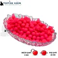 Kulplu Pembe Sazan Balık Boncuğu 10 mm (Kulp / İç Çap: 2 mm) - 500 Gr Paket