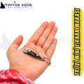 Triivi Mini Tırnak Makası - Paslanmaz Çelik Ergonomik Cep ve Çanta Tipi (Adet)