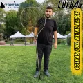 Cotras Full Metal Ayrılabilir Teleskopik Balık Kepçesi - 60x70 cm