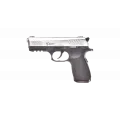 Kuzey A100 Kurusıkı Ses Tabancası (9 mm P.A.K. - Parlak Krom - 18+1 Şarjörlü)