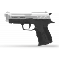 Retay XPRO Kurusıkı Ses Tabancası (9 mm P.A.K. - Parlak Krom - 14+1 Şarjörlü)