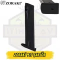 Zoraki 917-T Kurusıkı Tabanca Yedek Şarjörü - 9 mm P.A.K. / 17+1 Kapasiteli (Siyah)