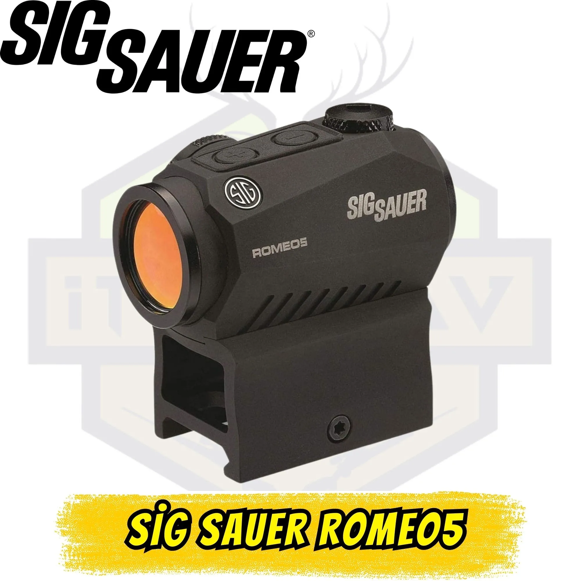 Sig Sauer Romeo5 1x20mm Taktikal Red-Dot (Orijinal - Ömür Boyu Garantili)