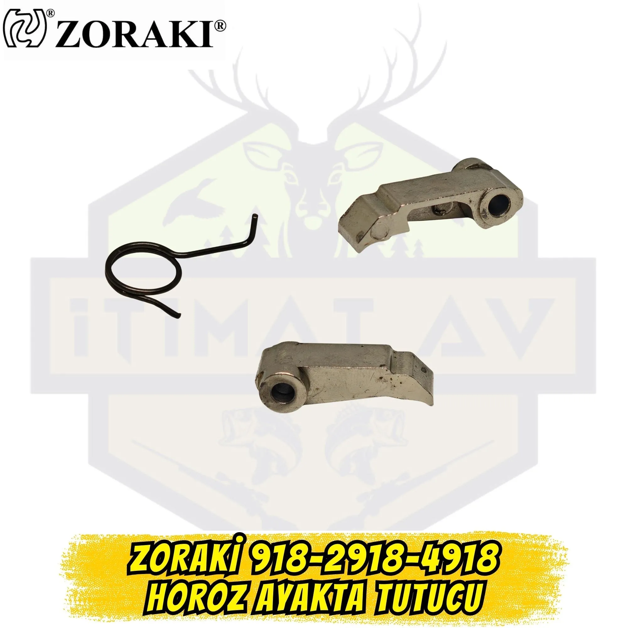 Zoraki 918 - 2918 - 4918 Horoz Ayakta Tutucu ve Yayı (Tam Set)
