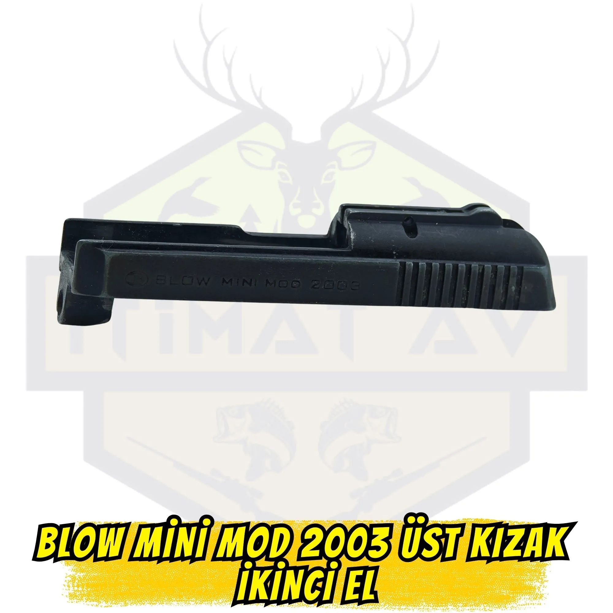Blow Mini MOD 2003 Üst Kızak (Sürgü) - Siyah (İkinci El / Temiz ve Çatlaksız)