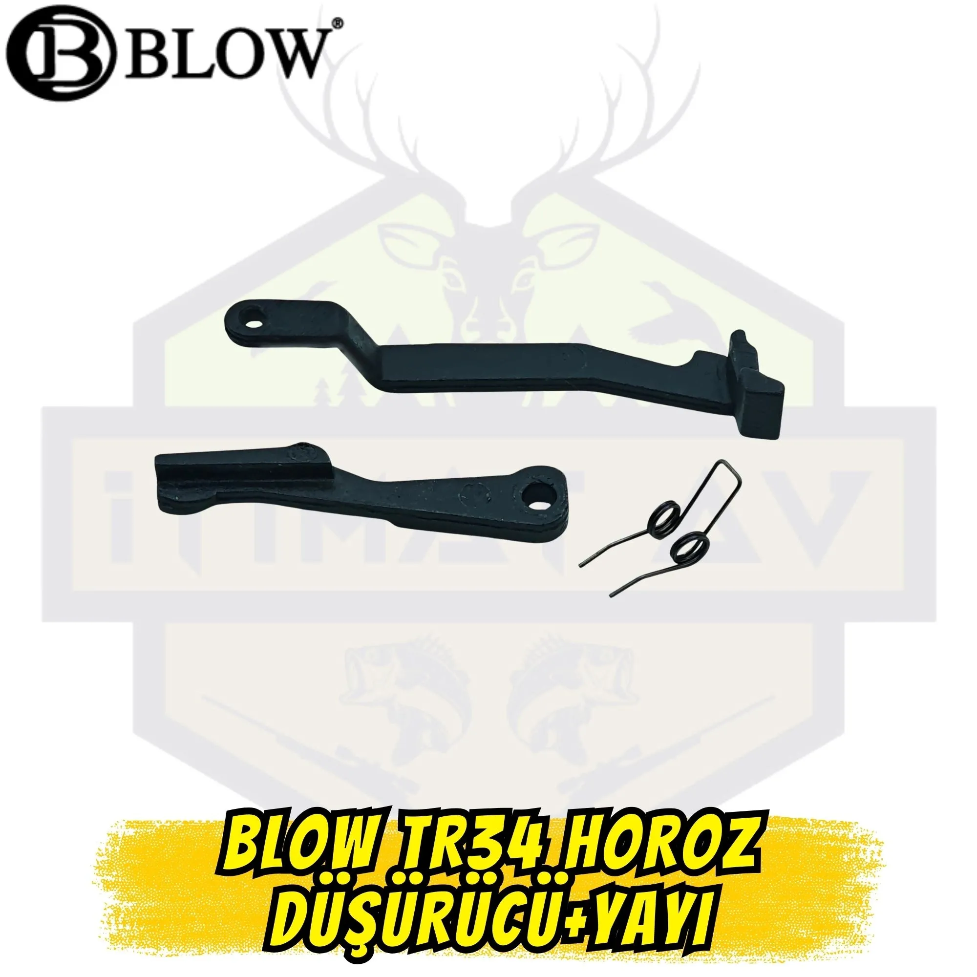 Blow TR34 Kurusıkı Tabanca Horoz Düşürücü (Emniyet Mandalı) ve Yayı Seti - Orijinal