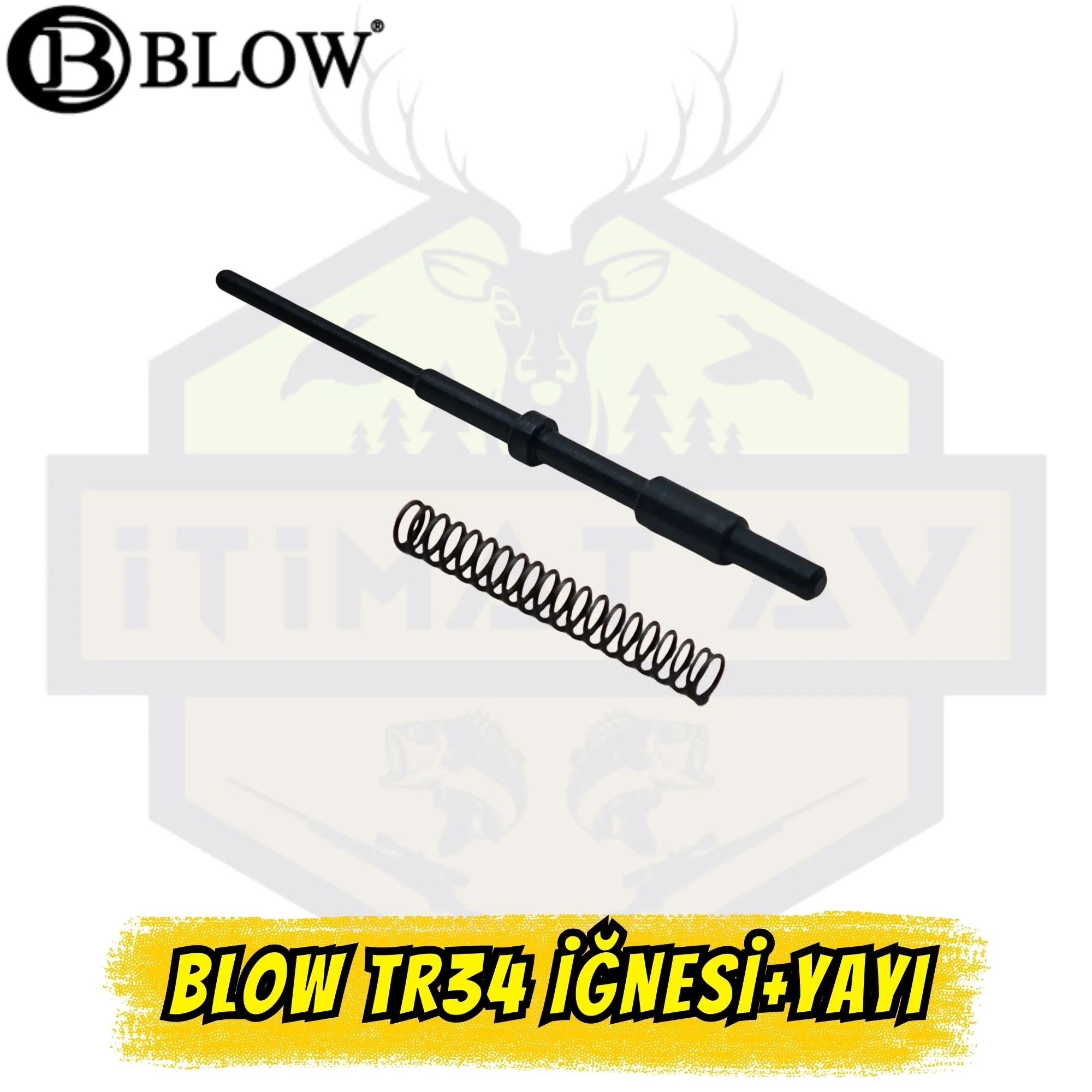 Blow TR34 Kurusıkı Tabanca İğne ve İğne Yayı Seti - Orijinal Ateşleme Takımı