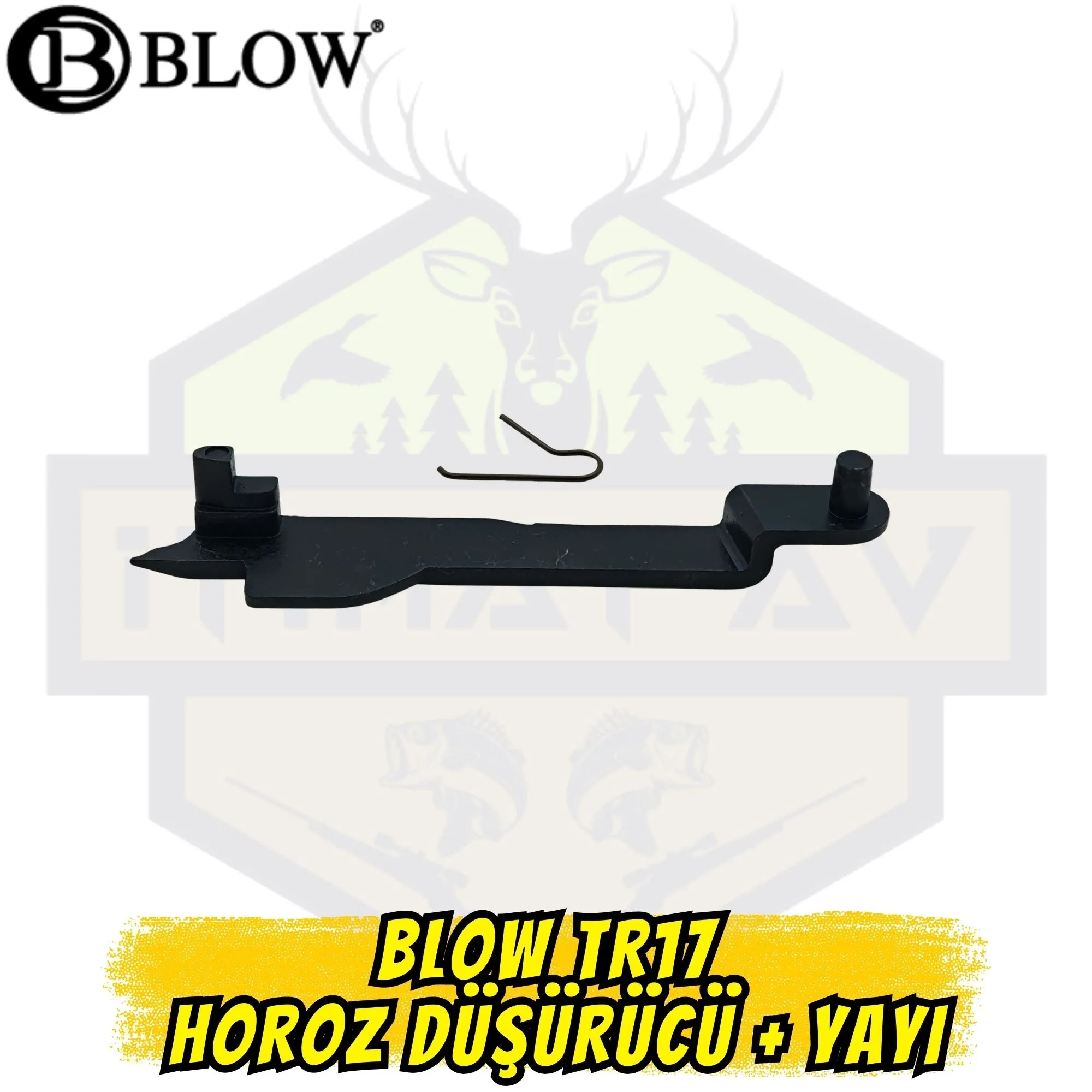 Blow TR17 Kurusıkı Tabanca Horoz Düşürücü (Emniyet Mandalı) ve Yayı Seti - Orijinal