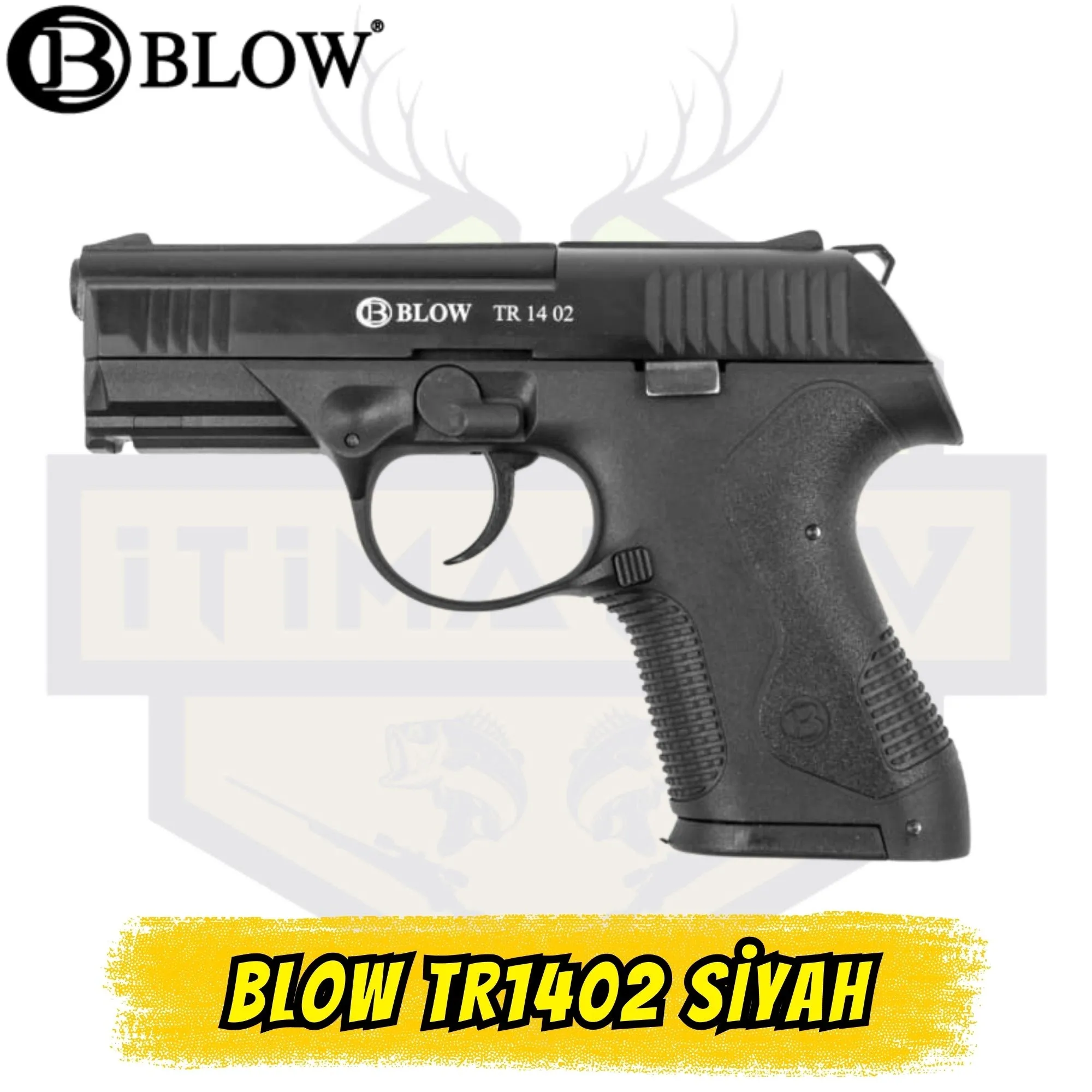 Blow TR14 02 Kurusıkı Tabanca - Mat Siyah (14+1 Kapasite / 723 gr)