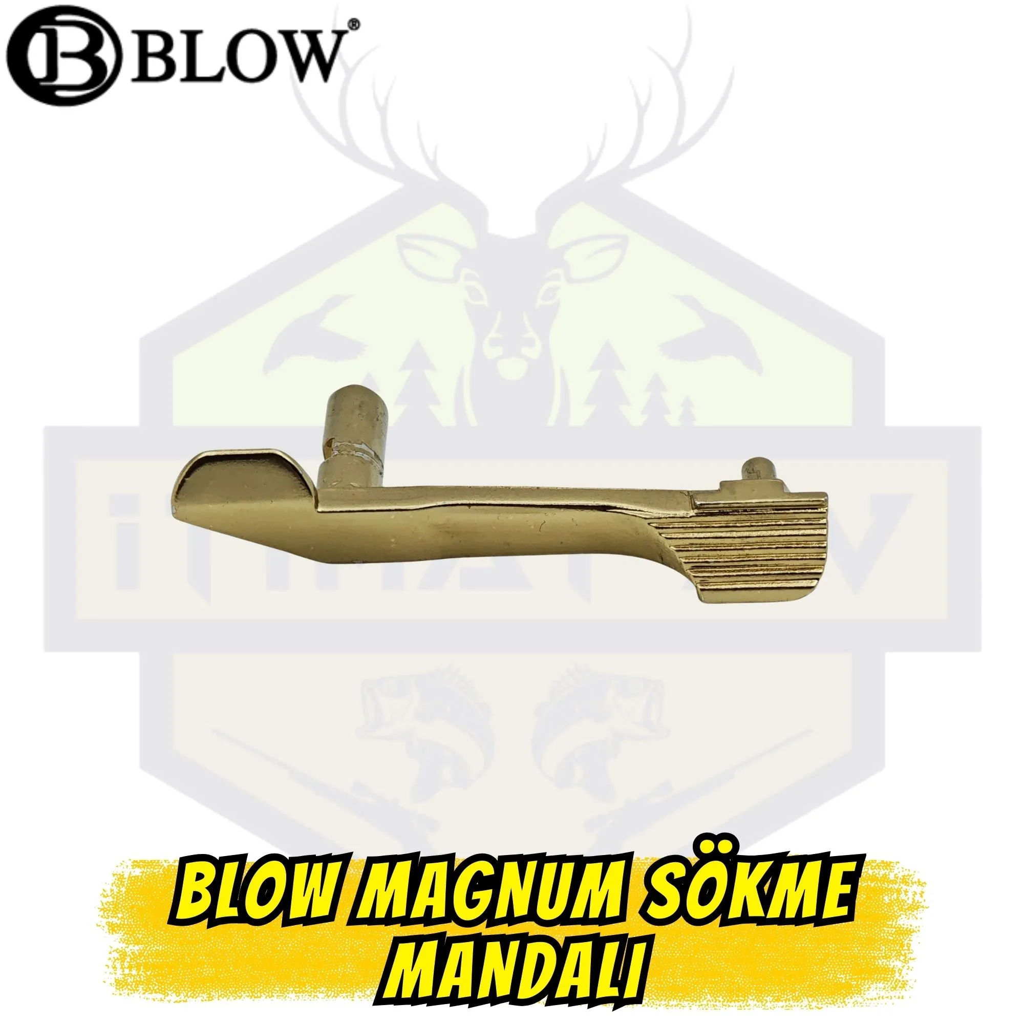 Blow Magnum Orijinal Sökme Mandalı (Sürgü Kilidi) - Altın Rengi Kaplama