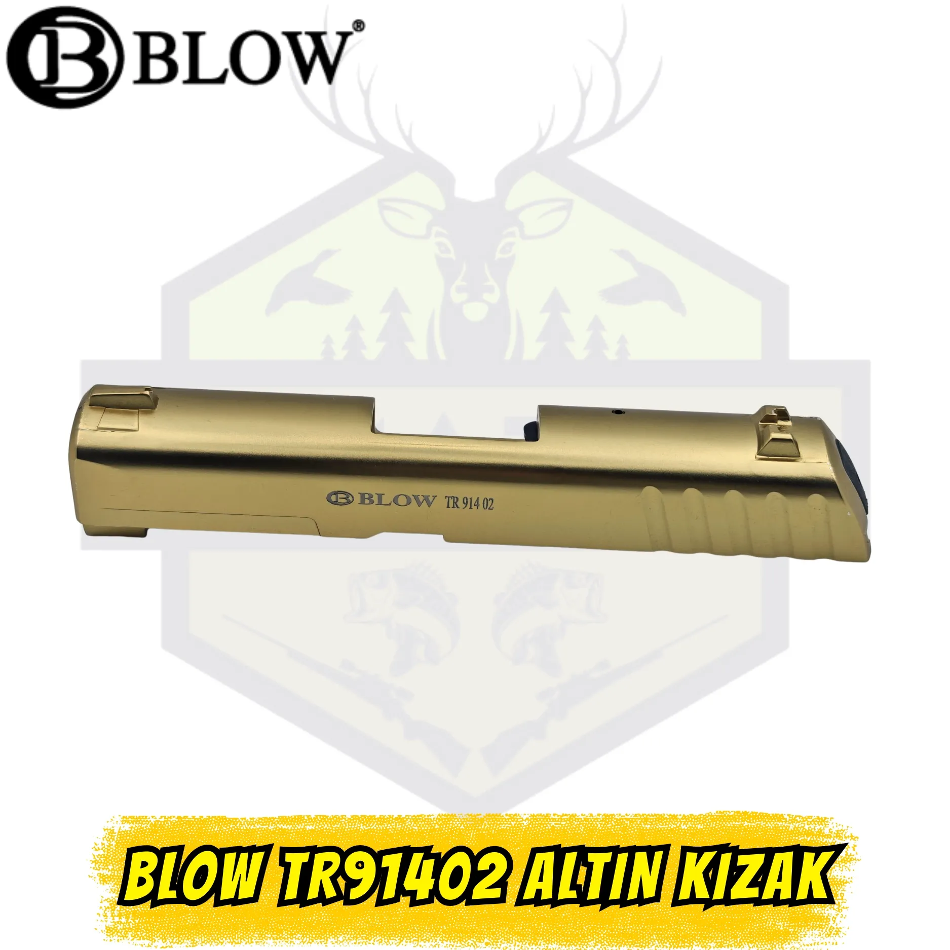 Blow TR91402 Altın Renk Üst Kızak Yedek Parça - Orijinal Fabrika Üretimi