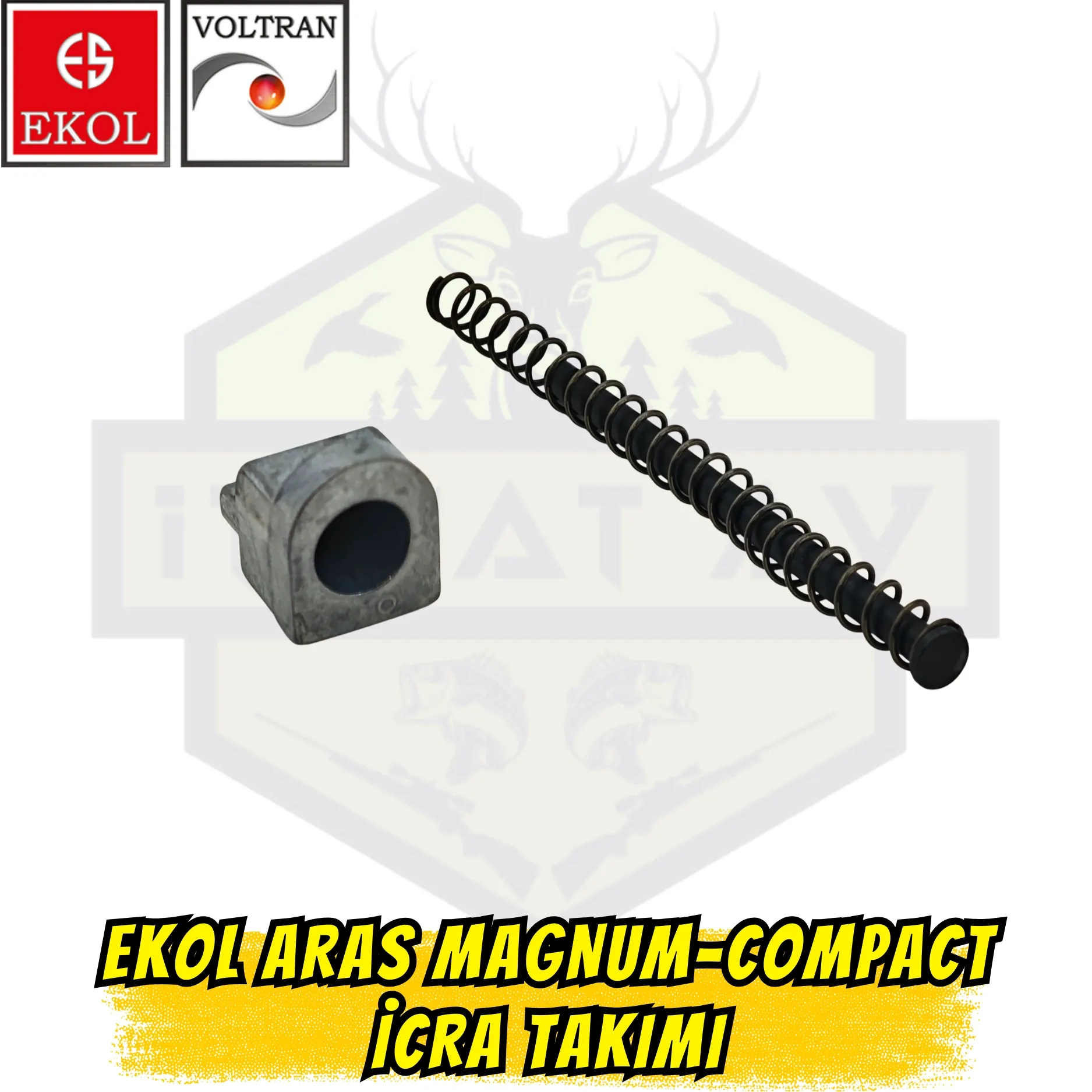 Ekol Aras Magnum & Compact Orijinal İcra Seti - Tam Takım (Mil + Yay + Takoz)