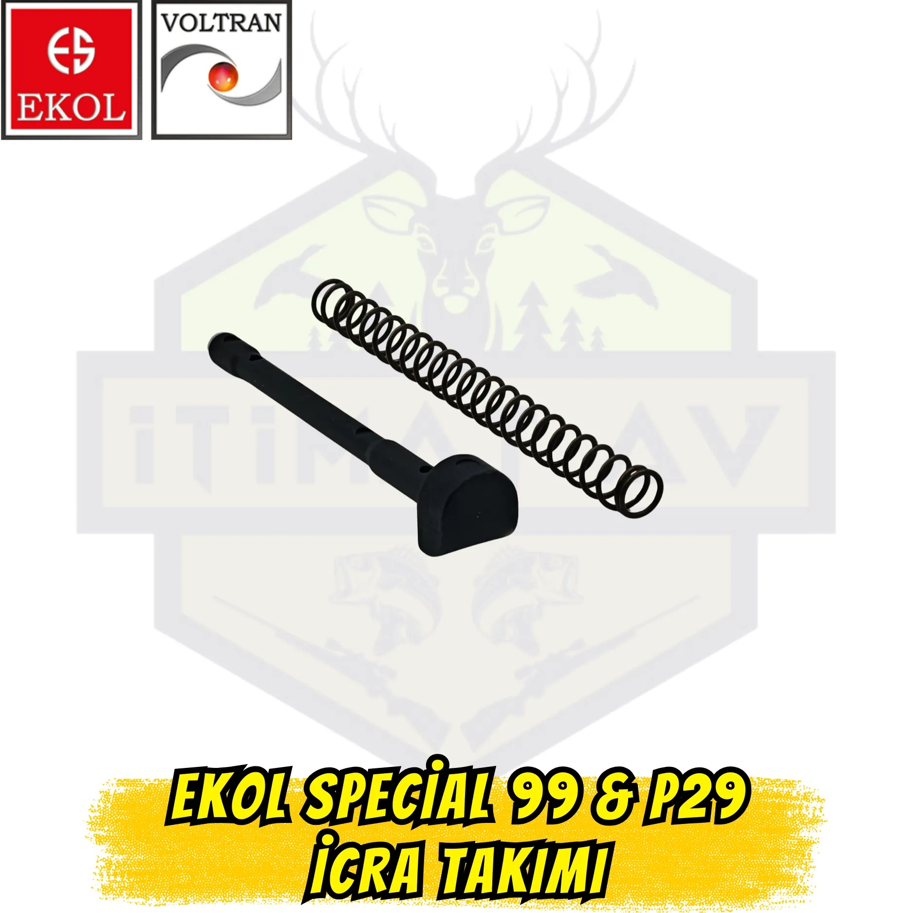 Ekol Special 99 & P29 Orijinal İcra Seti - Mil ve Geri Getirme Yayı