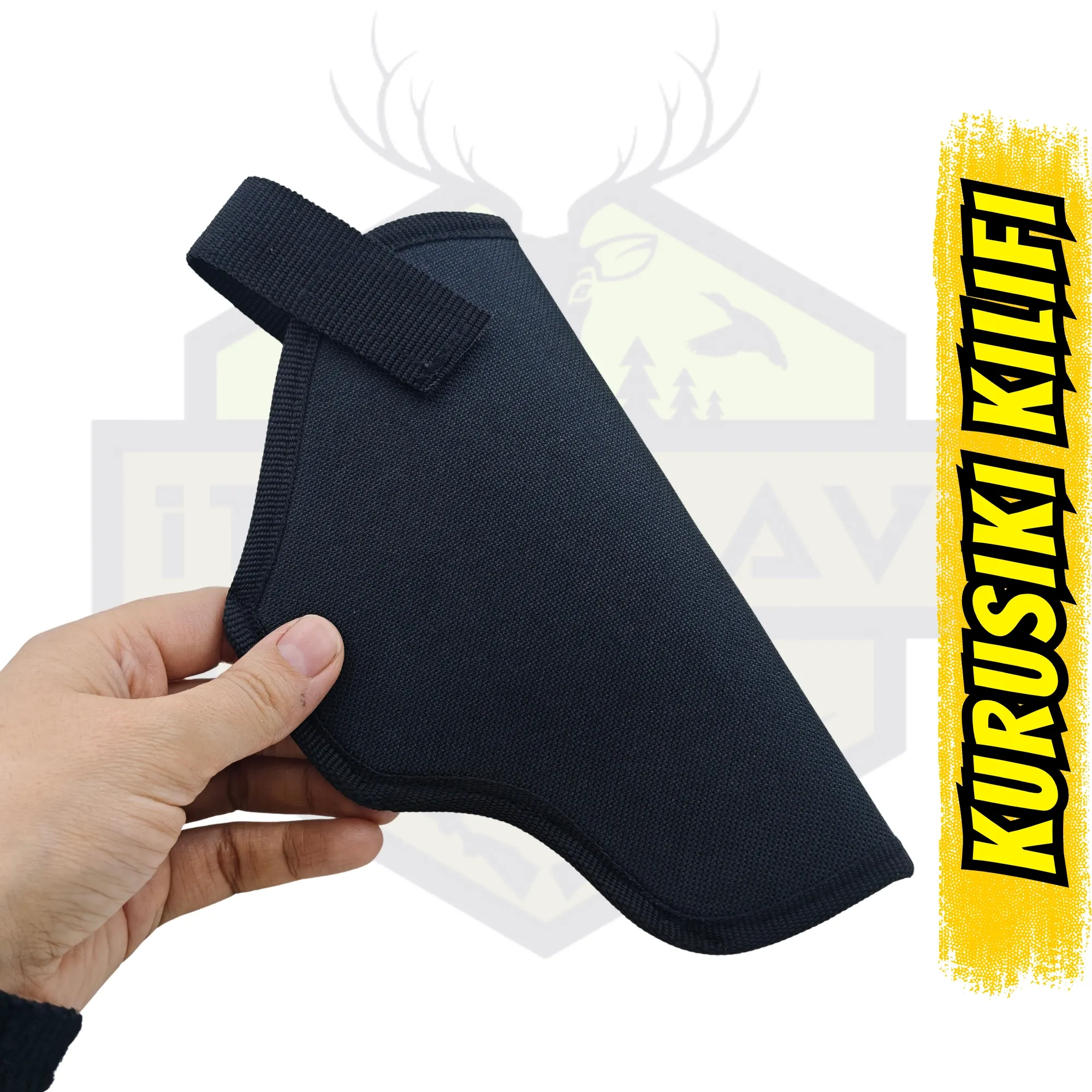Ekonomik Universal Kurusıkı Tabanca Kılıfı - İmperteks Kumaş (Tüm Modellere Uygun)