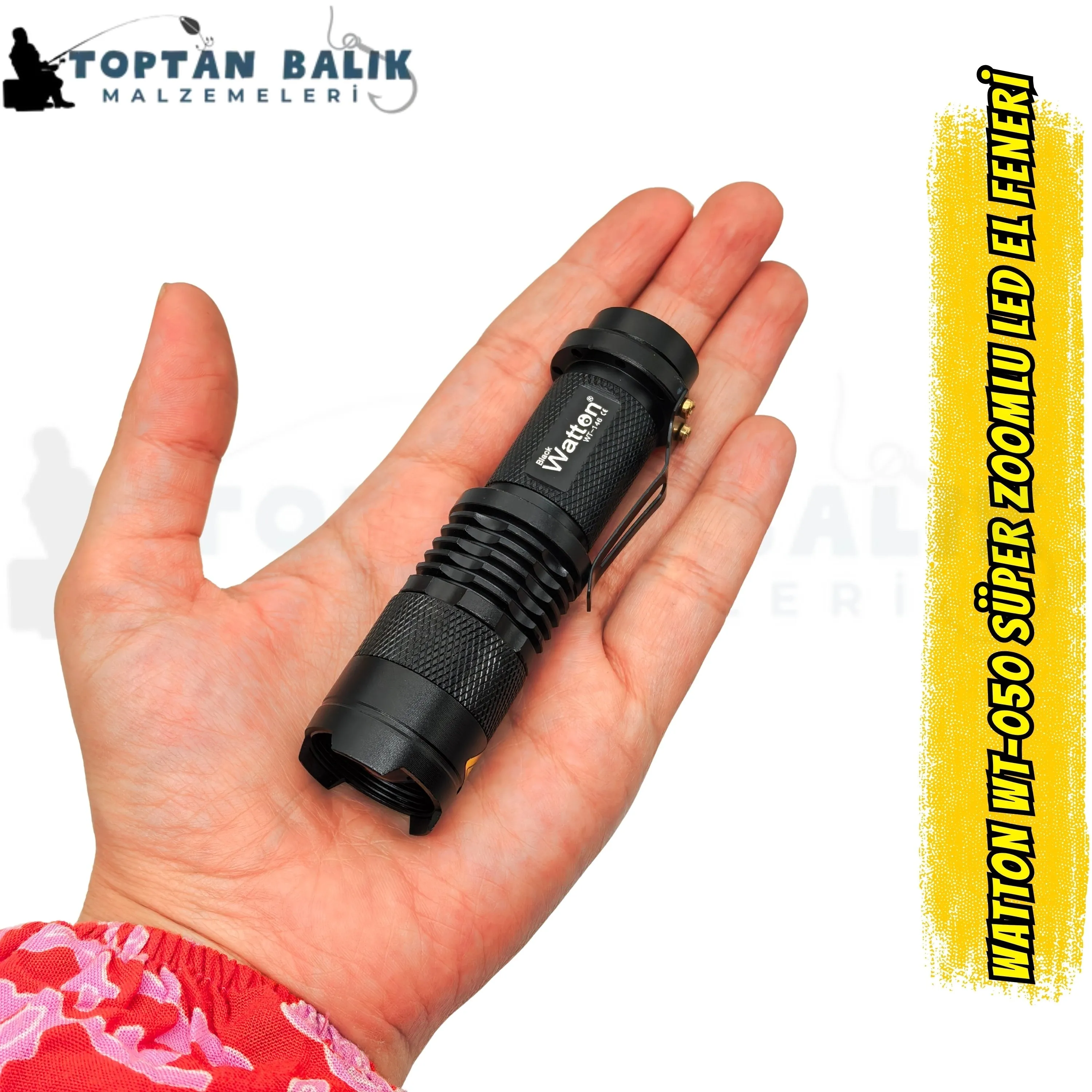 Watton WT-146 Mini Güçlü LED El Feneri
