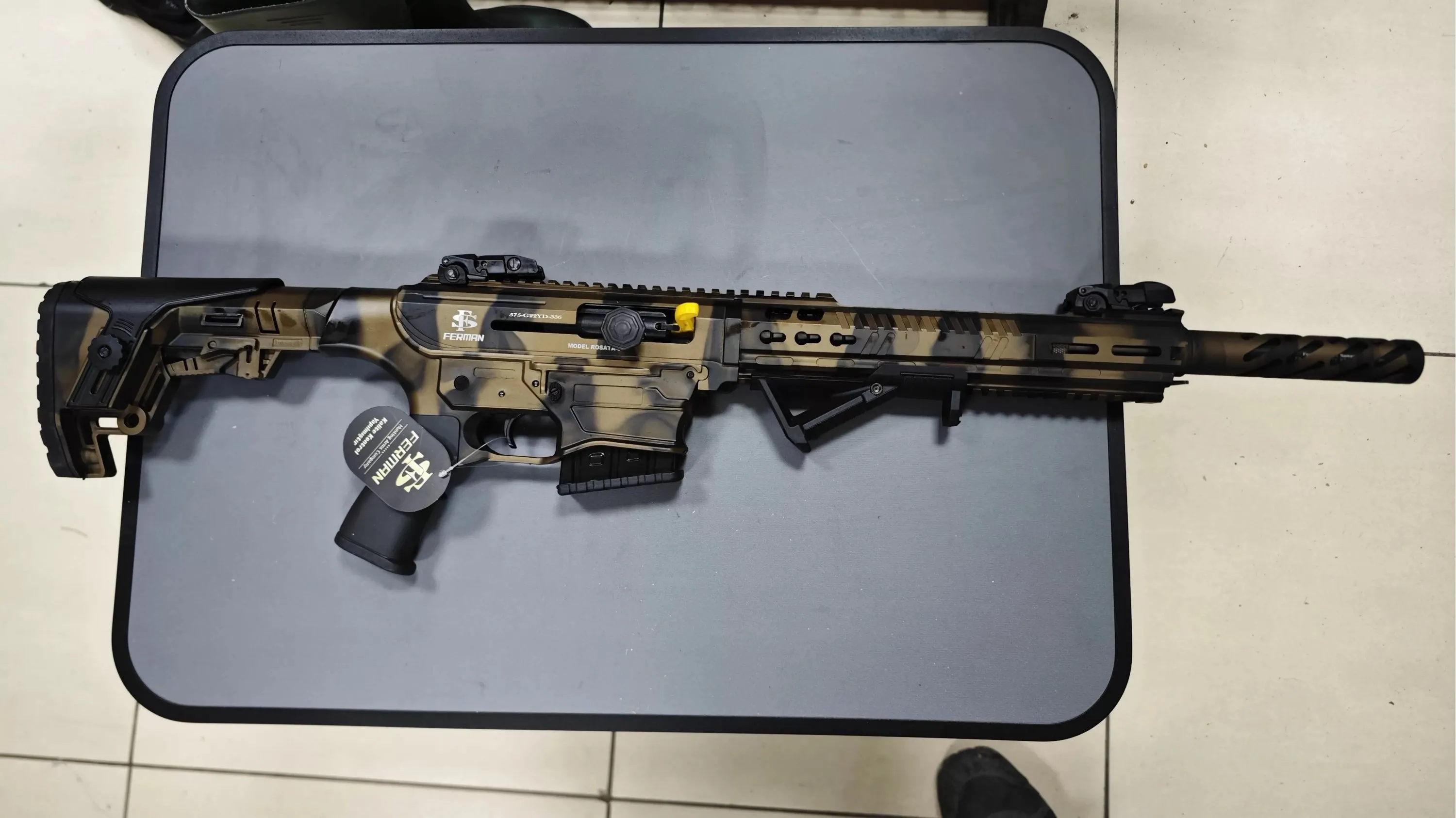 Ferman FX7 TTS-001 Şarjörlü Yarı Otomatik Av Tüfeği (12 Kalibre - Gazlı Sistem - Bronze)