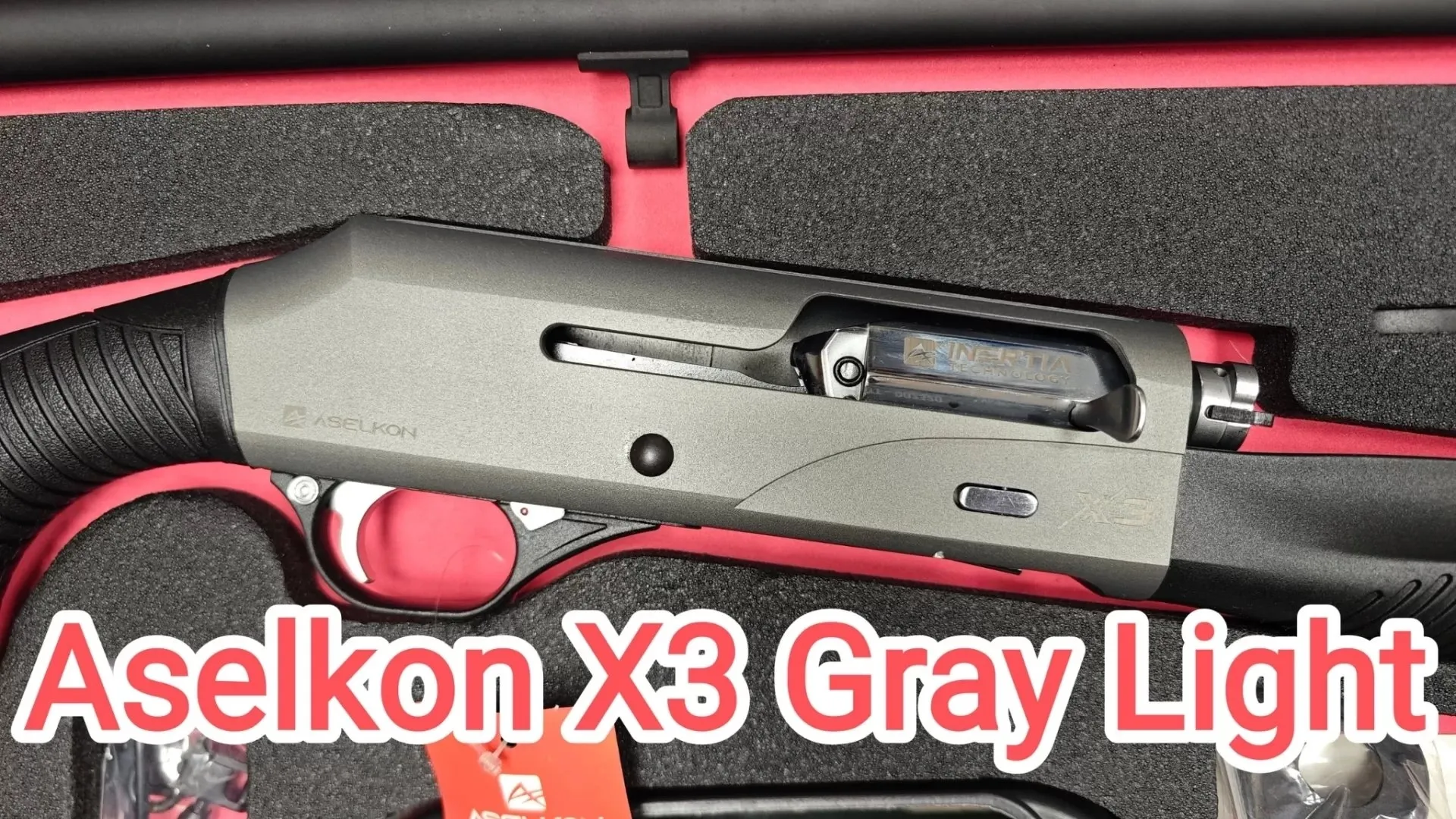 Aselkon X3 Grey Light Sentetik Kundak Kinetik Av Tüfeği (12 Cal - 61 / 66 / 71 / 76 cm)