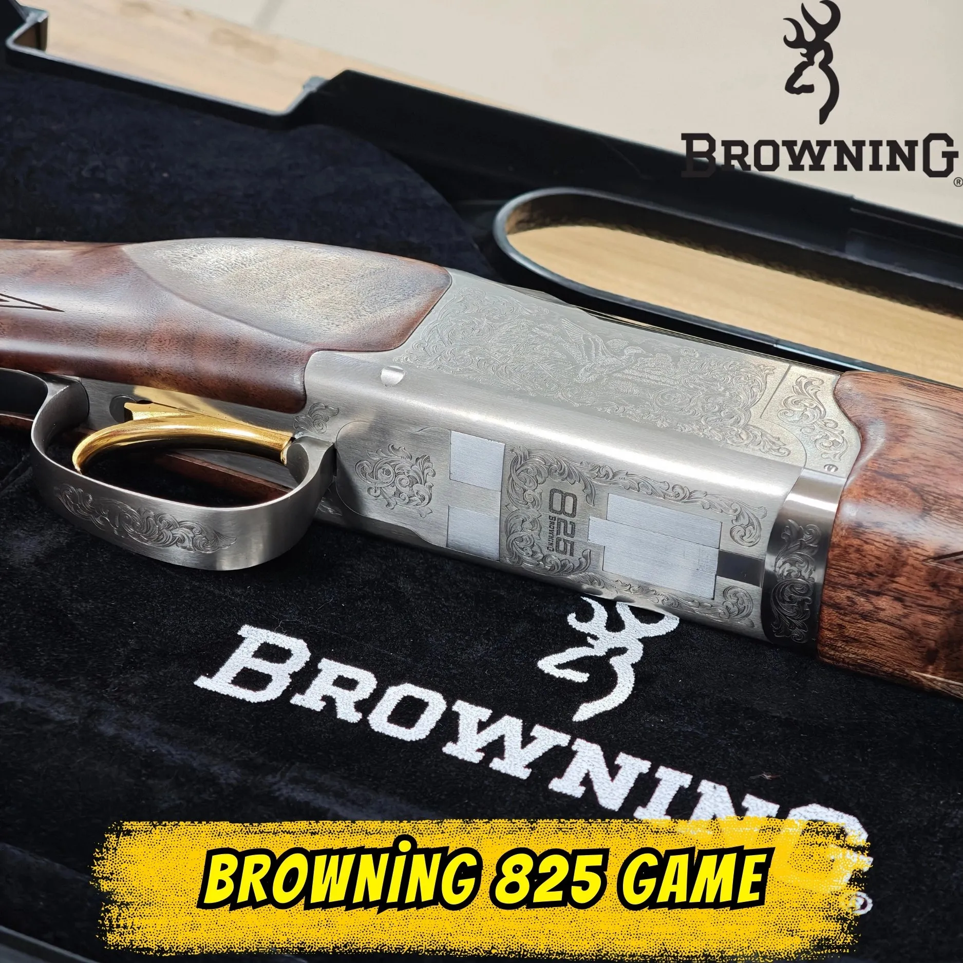 Browning 825 Game RPG Superpoze Av Tüfeği - 12 Kalibre Premium Seri