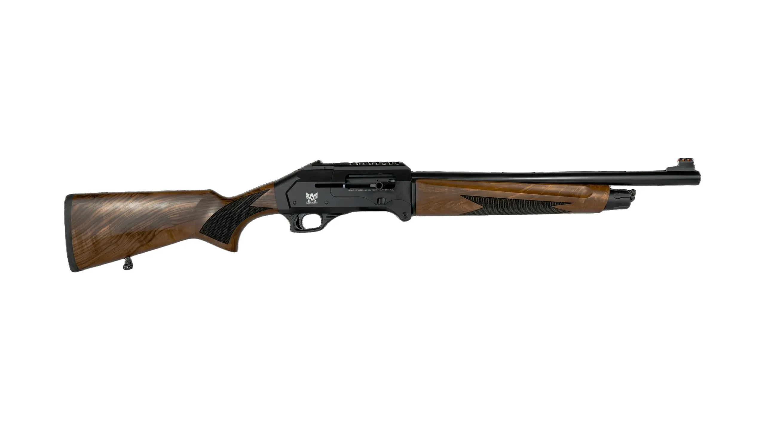Axor Arms FS-W Katlanır Ahşap Yarı Otomatik Av Tüfeği (12 Kalibre - Türk Cevizi Kundak - Mat Siyah)