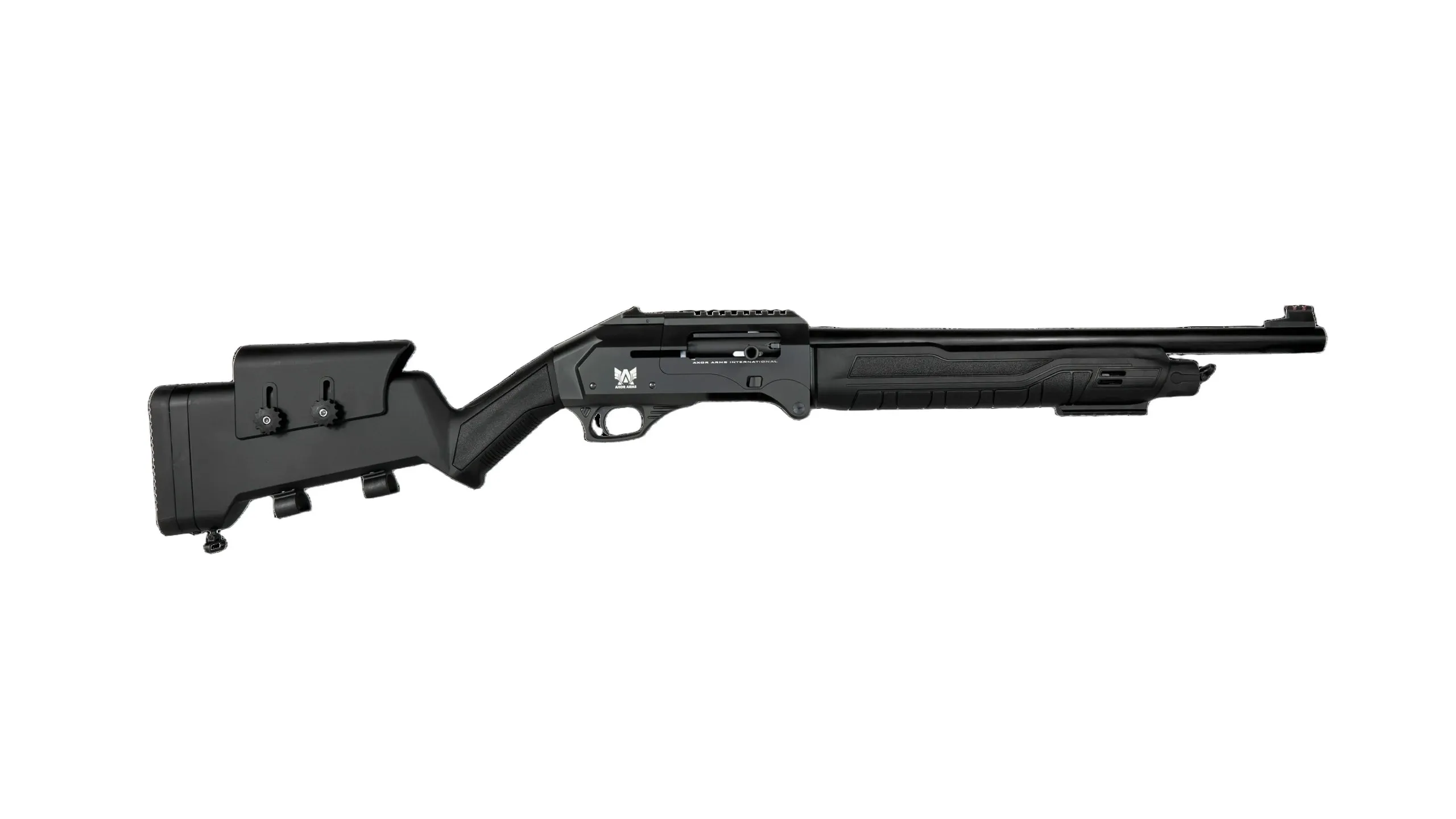Axor Arms FS-A Katlanır Yarı Otomatik Taktikal Av Tüfeği (12 Kalibre - Gazlı Sistem - Mat Siyah)