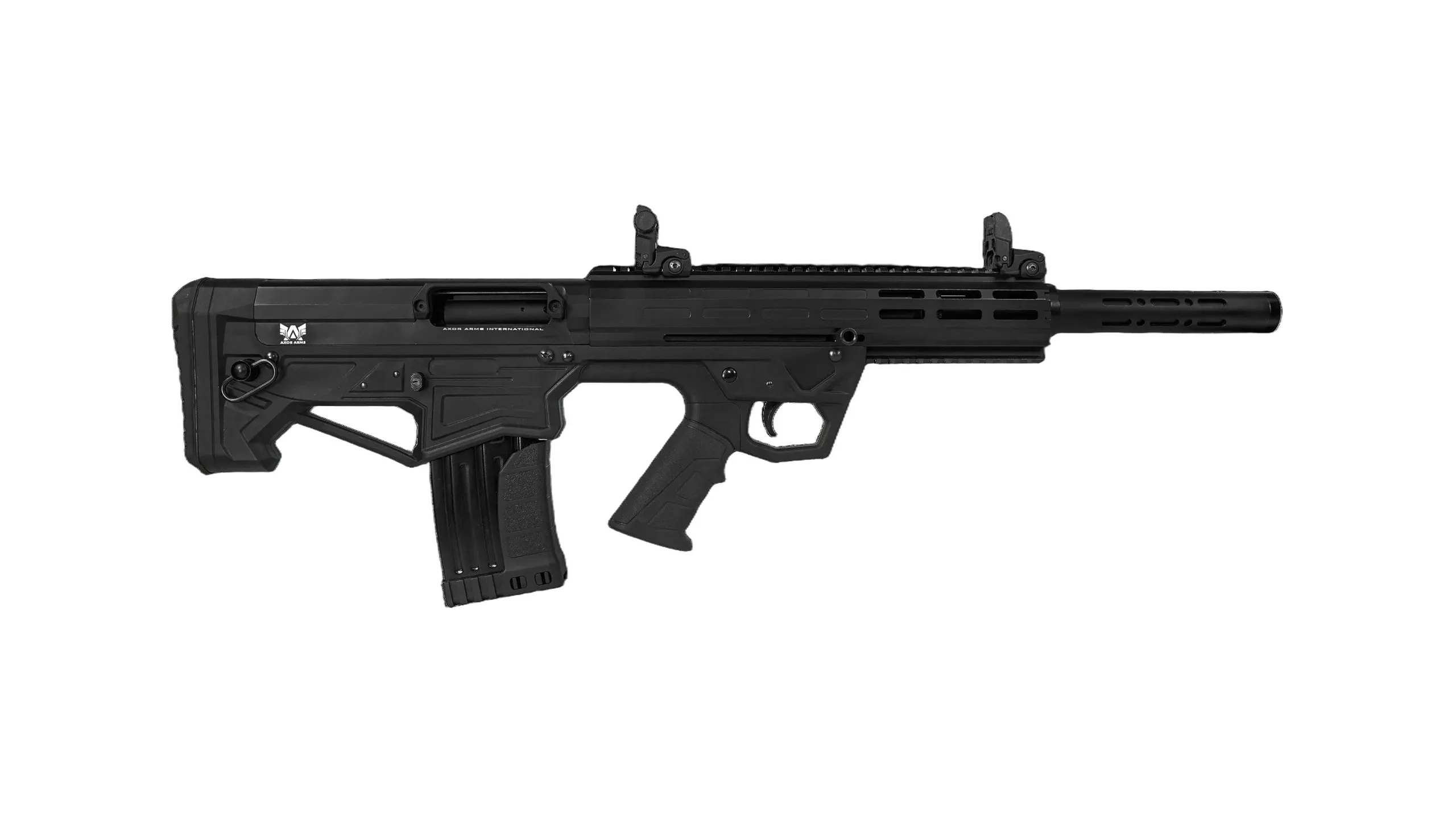 Axor Arms BP MF-1 Bullpup Şarjörlü Yarı Otomatik Av Tüfeği (12 Kalibre - Mat Siyah - Kompakt Kasa)
