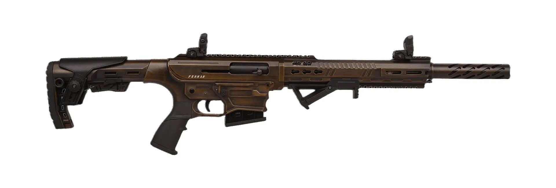 Ferman FX7 TTS-001 Şarjörlü Yarı Otomatik Av Tüfeği (12 Kalibre - Gazlı Sistem - Taktik Haki)