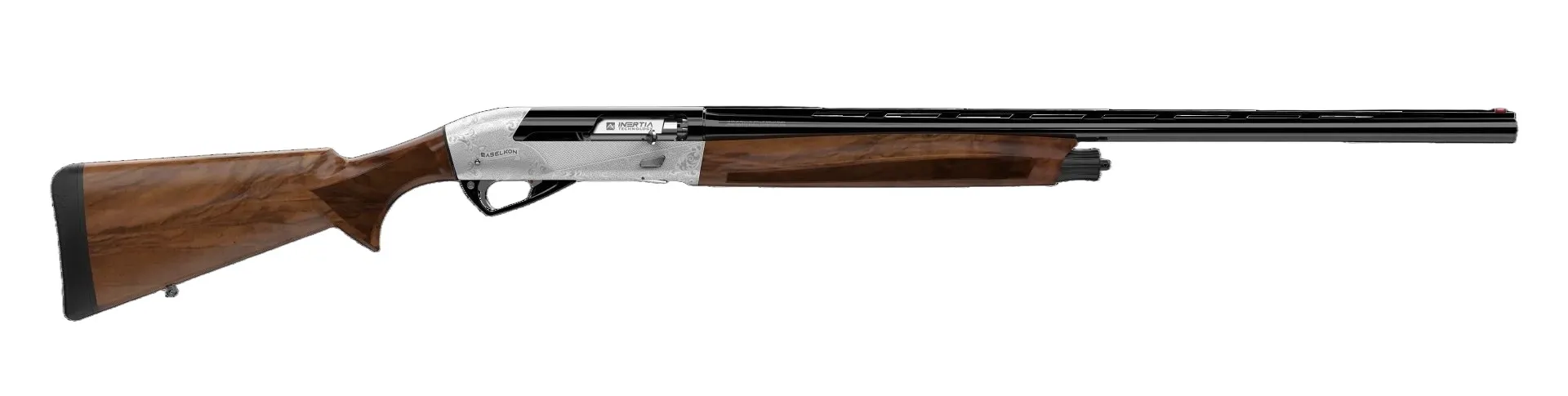 Aselkon Inter Elegant Silver Yarı Otomatik Av Tüfeği - Ceviz Kundak