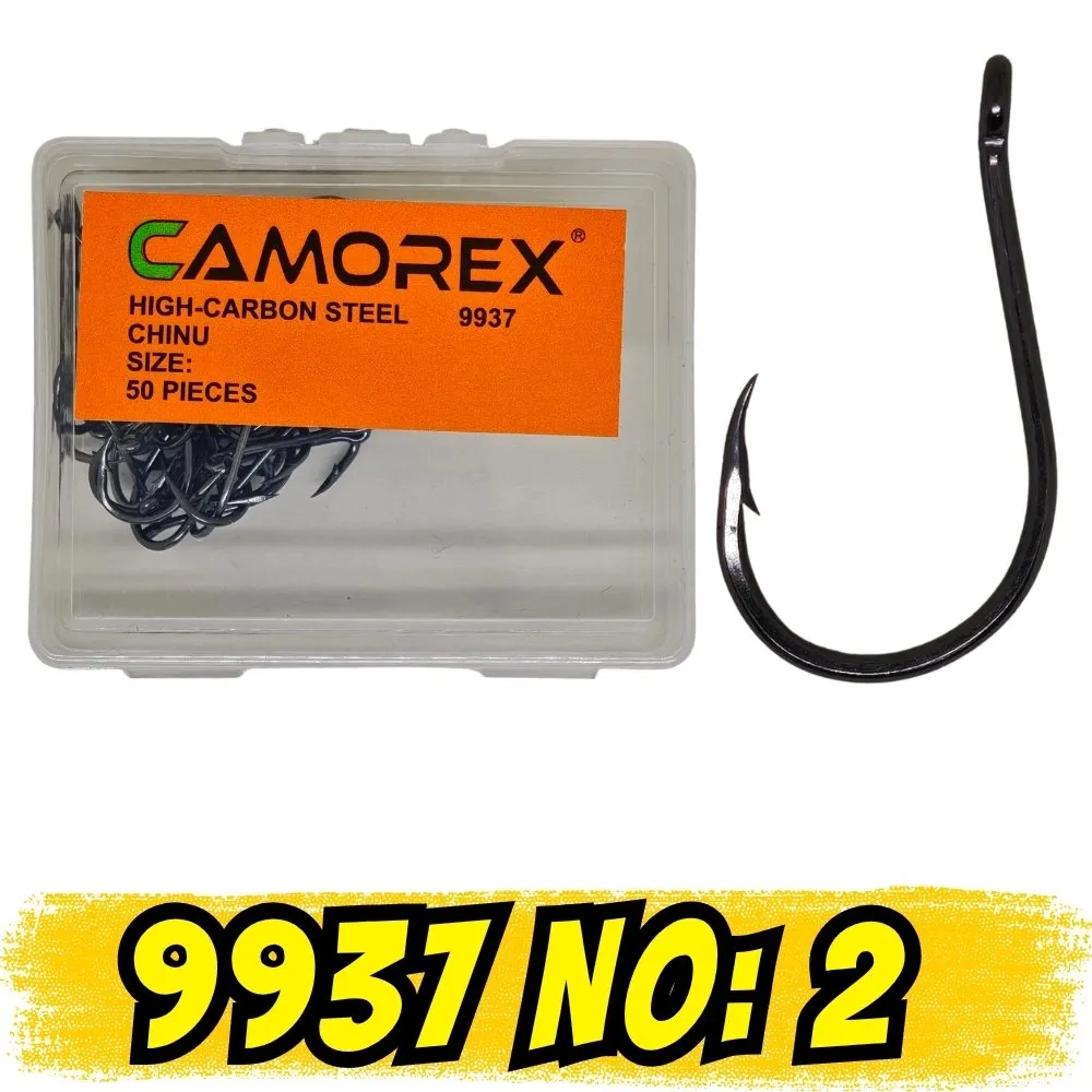 CAMOREX 9937 NO:2 DELİKLİ ÇAPRAZ İĞNE (50 ADET)