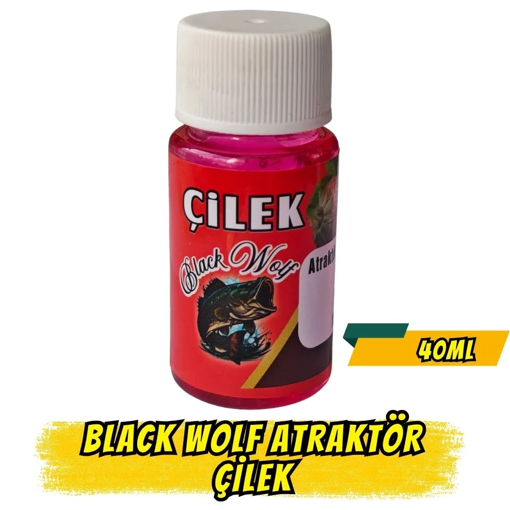 Black Wolf Atraktör Çilek 40ml