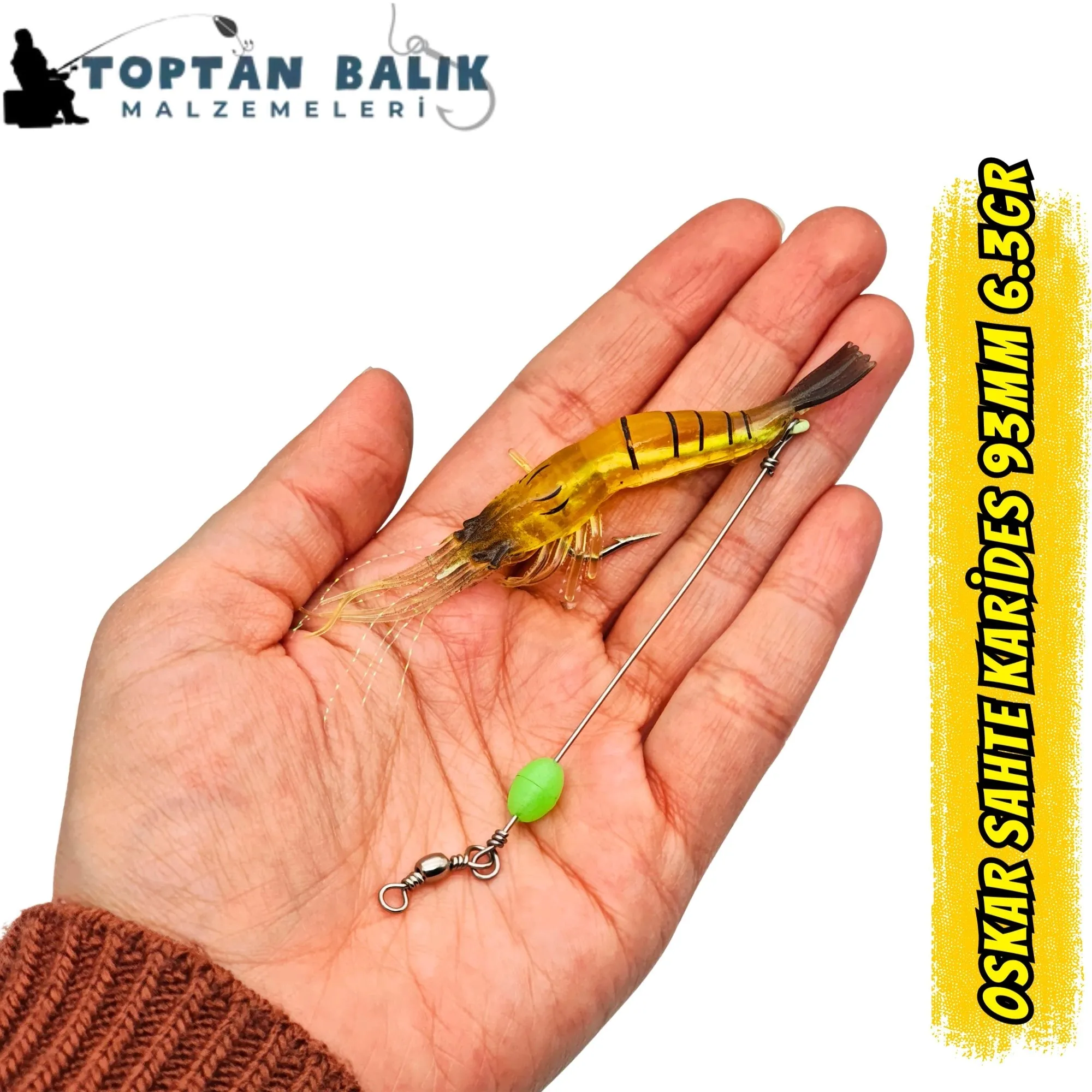 Oskar Real-Action Sahte Karides (93mm / 6.3gr)