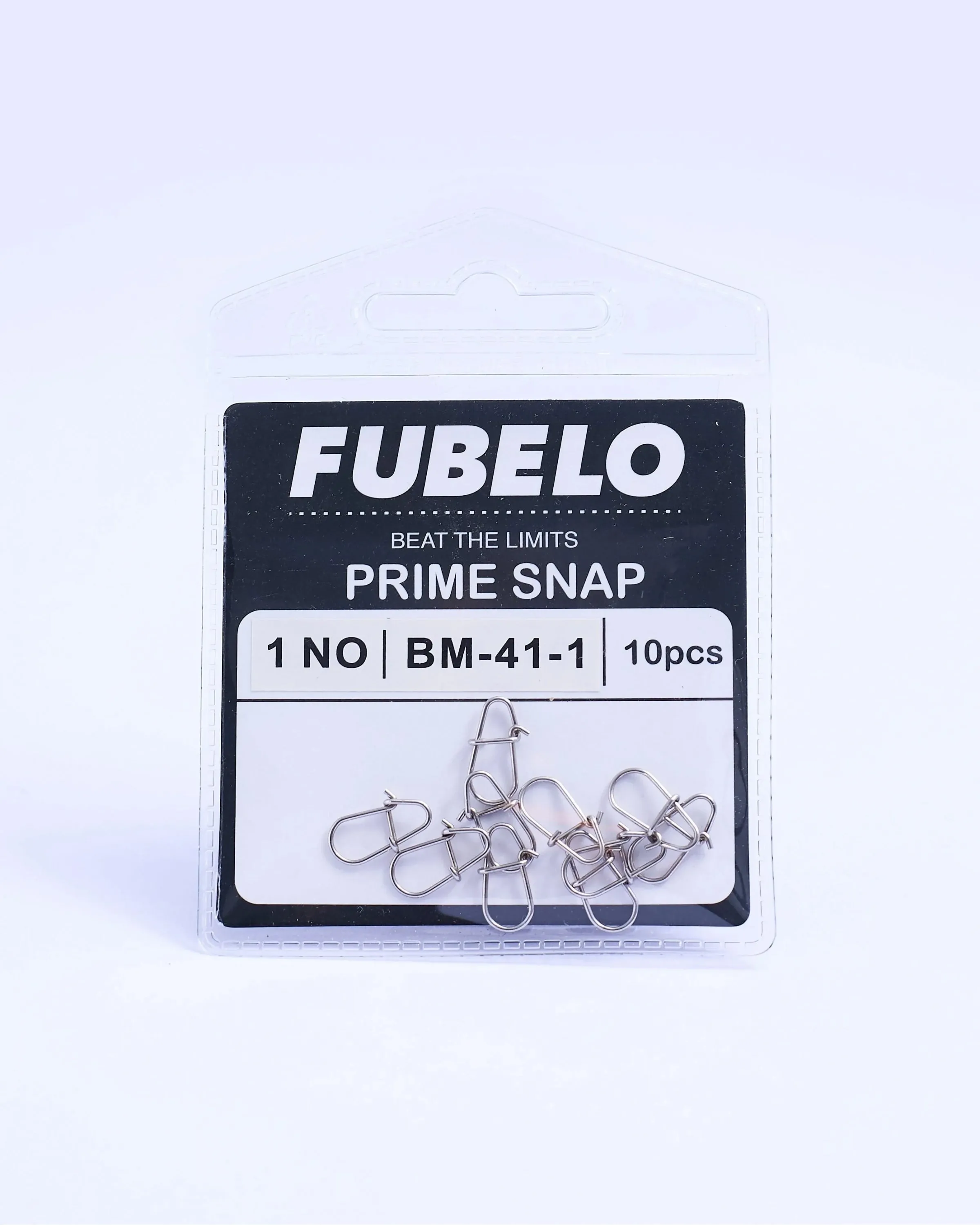 Fubelo Prime Snap Paslanmaz Ultra Güçlü Balıkçı Klipsi No: 1