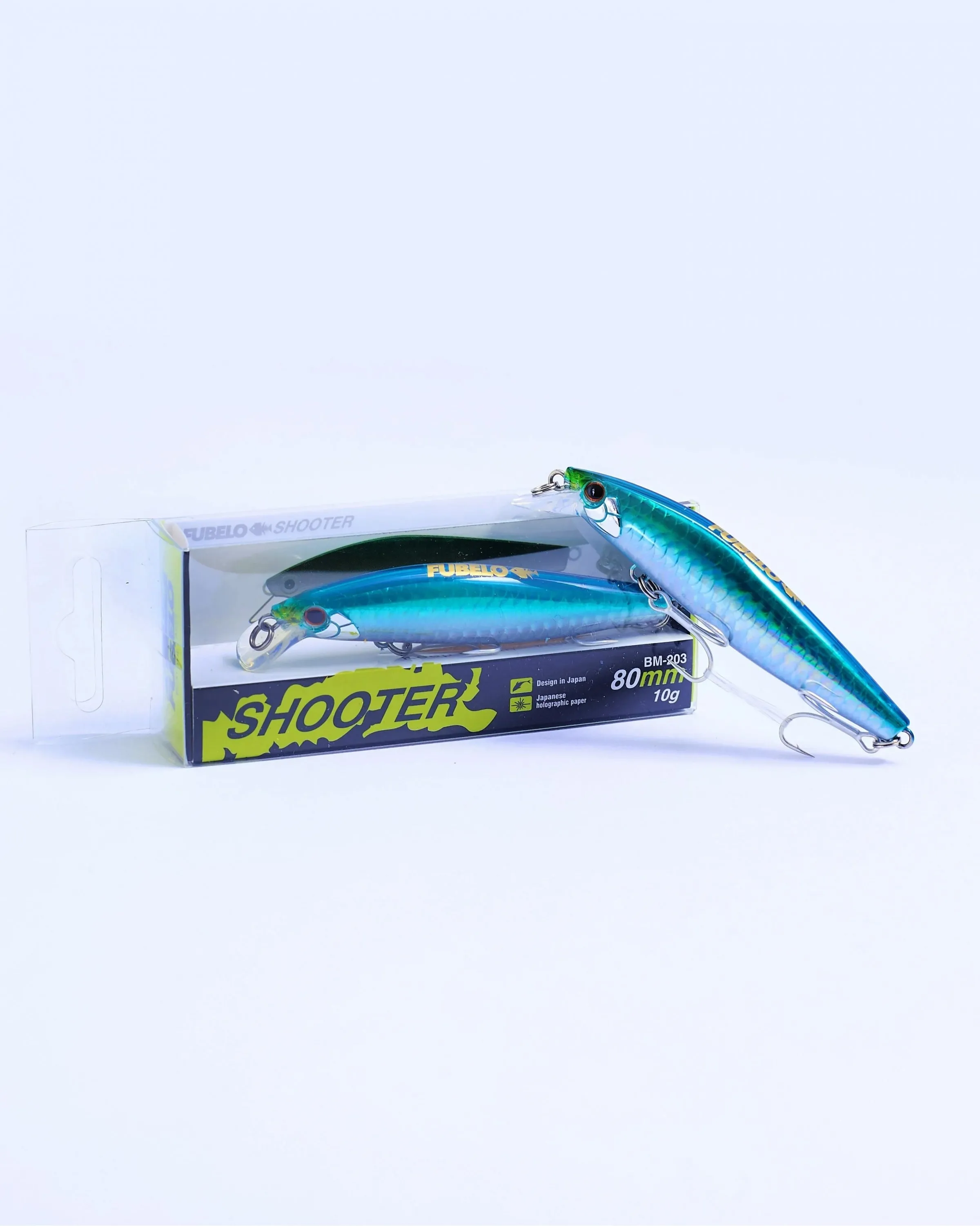 Fubelo Shooter Tungsten AR-C Sinking Maket Yem 8 cm 10 gr - Blue Killer