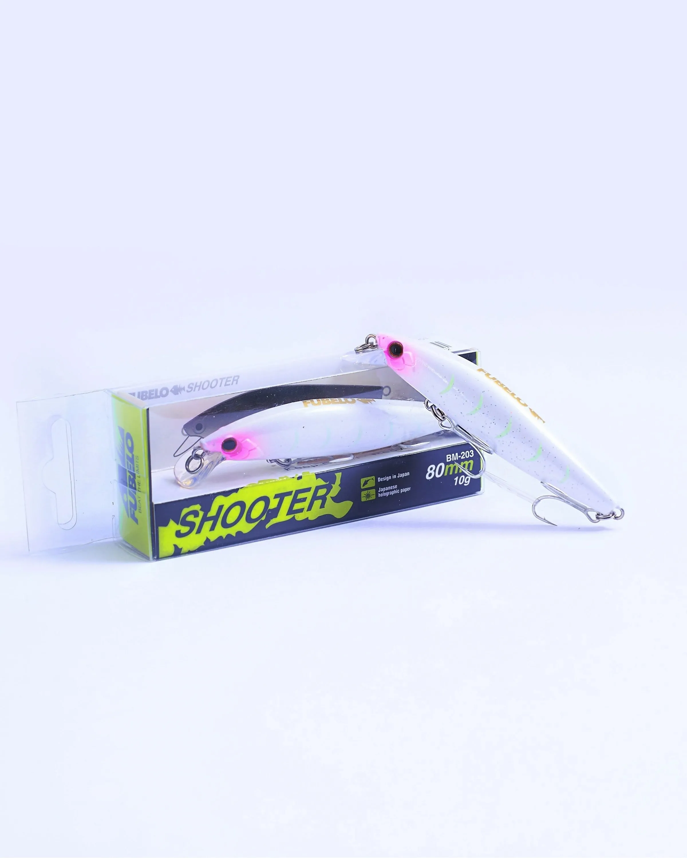 Fubelo Shooter Tungsten AR-C Sinking Maket Yem 8 cm 10 gr - Mor Kafa